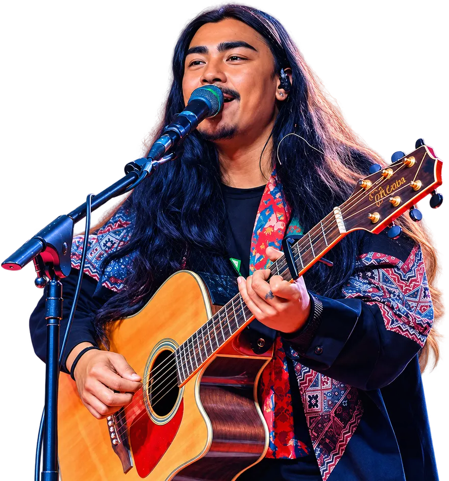 Kuma Sagar on stage